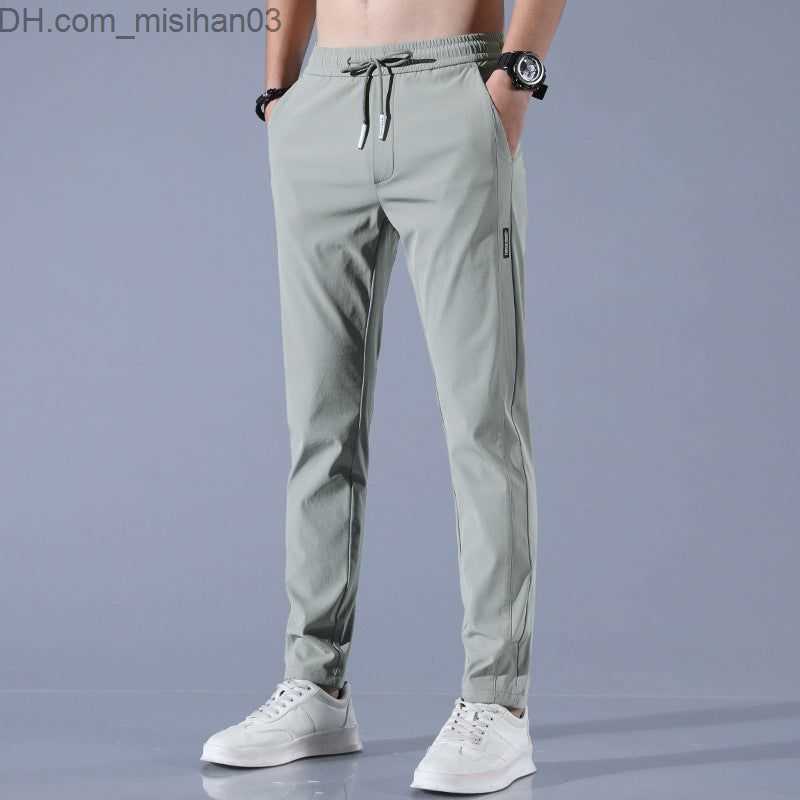 Men's Pants Pantalones el sticos de secado r pido para hombres men's quick drying stretch pants Z230801