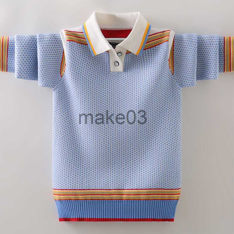Cardigan Winter Children's Clothing Boy's Clothes Pullover Knitting Sweater Kids Clothes Cotton Products Keep Warm Boy Sweater J230801