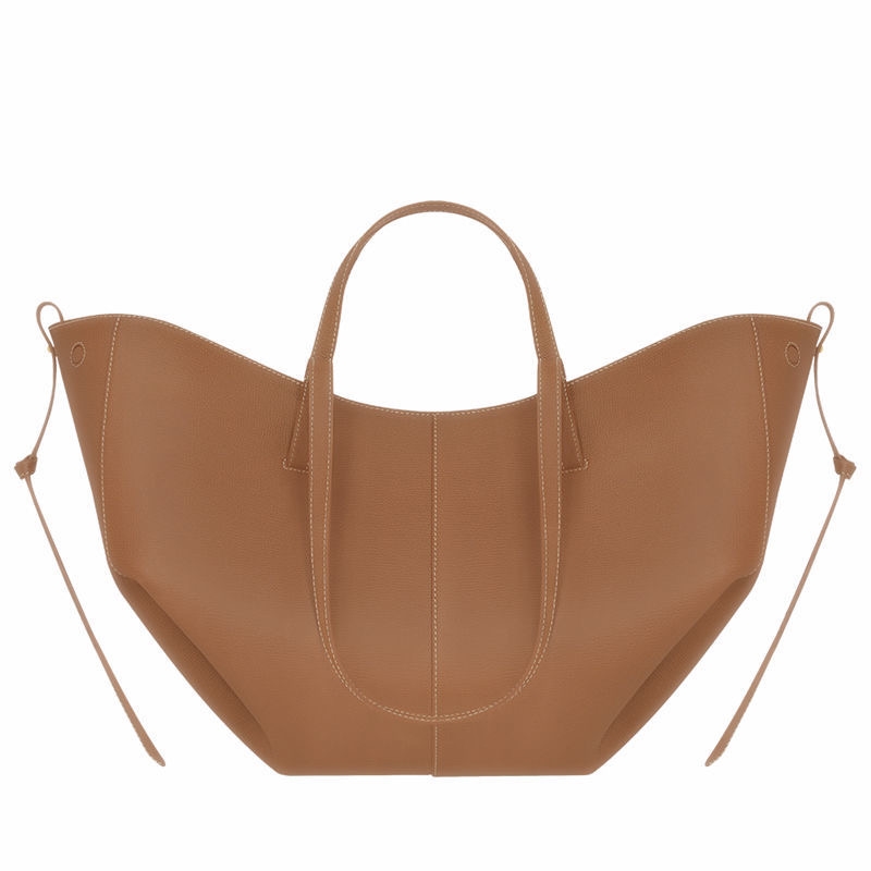 Designer Polen Le Cyme Mini Tonca Textured Duo Shoulder Camel Numero Un Nano Ma Tote Women Cross Body Bags Lady Handbag Leather Bag Half Moon Underarm