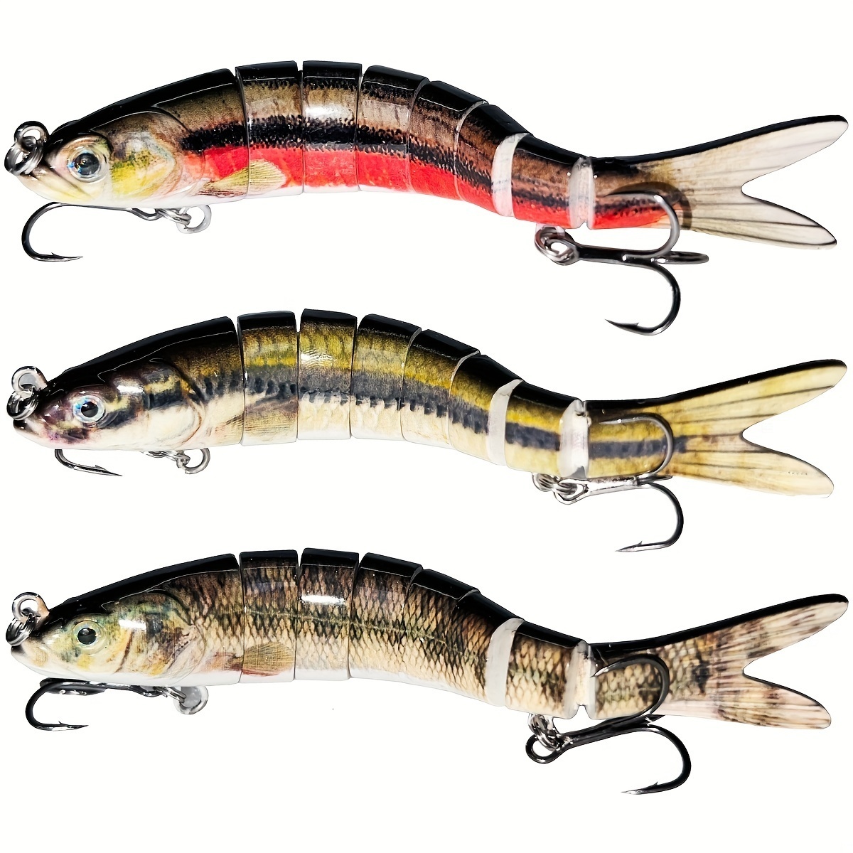 Baits Lures Proaovao 719g Swimbait Pike Wobblers Crankbait Fishing Lure Multi Jointed Hard Bait Musky Sinking Isca 230801
