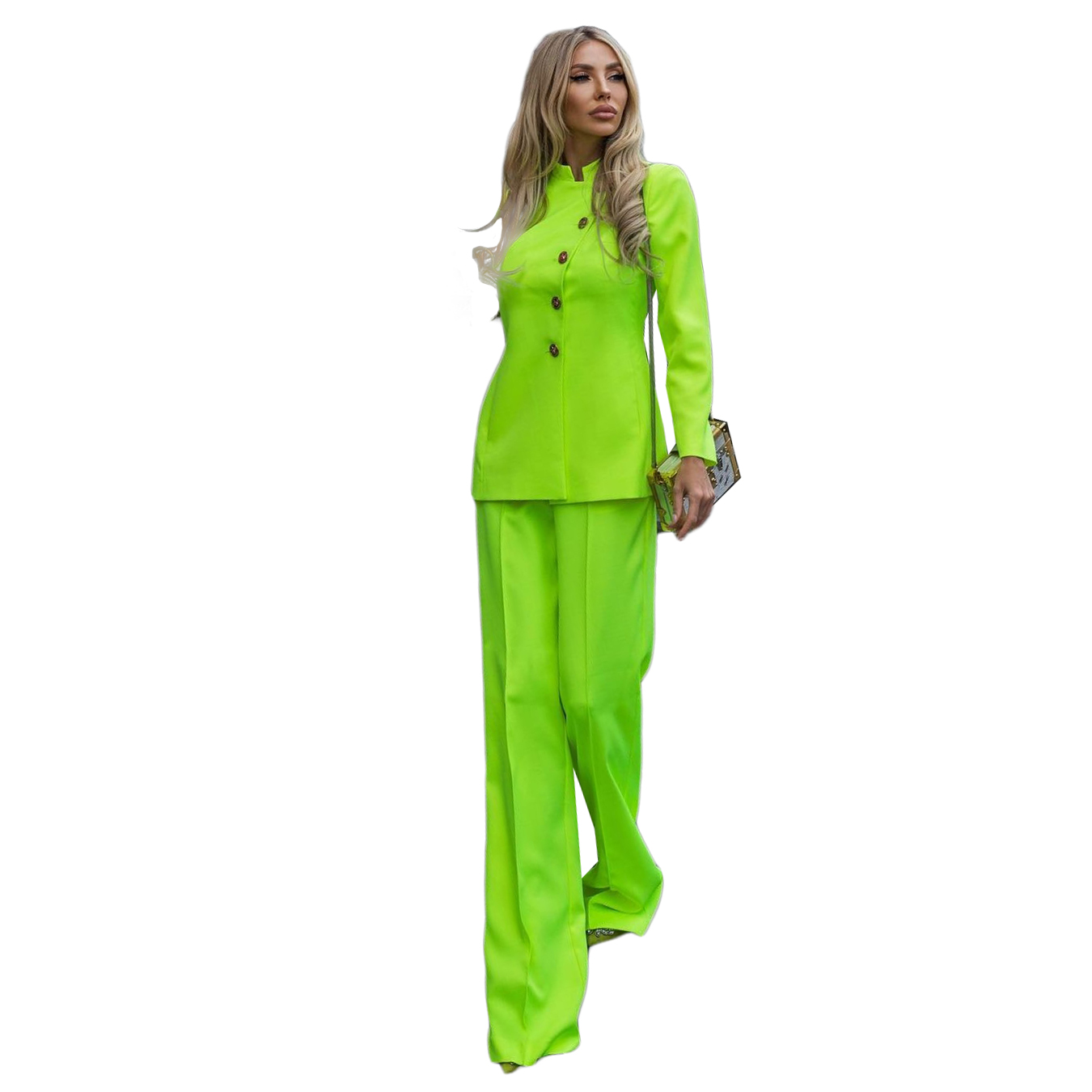 Fashion Women's Suit Business Evening Party Formal Uniform For Female 2 Pcs Jacket With Pant Custom Made