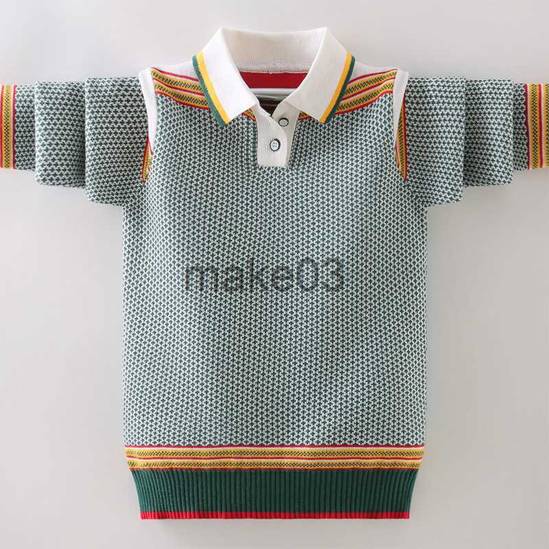 Cardigan Winter Children's Clothing Boy's Clothes Pullover Knitting Sweater Kids Clothes Cotton Products Keep Warm Boy Sweater J230801