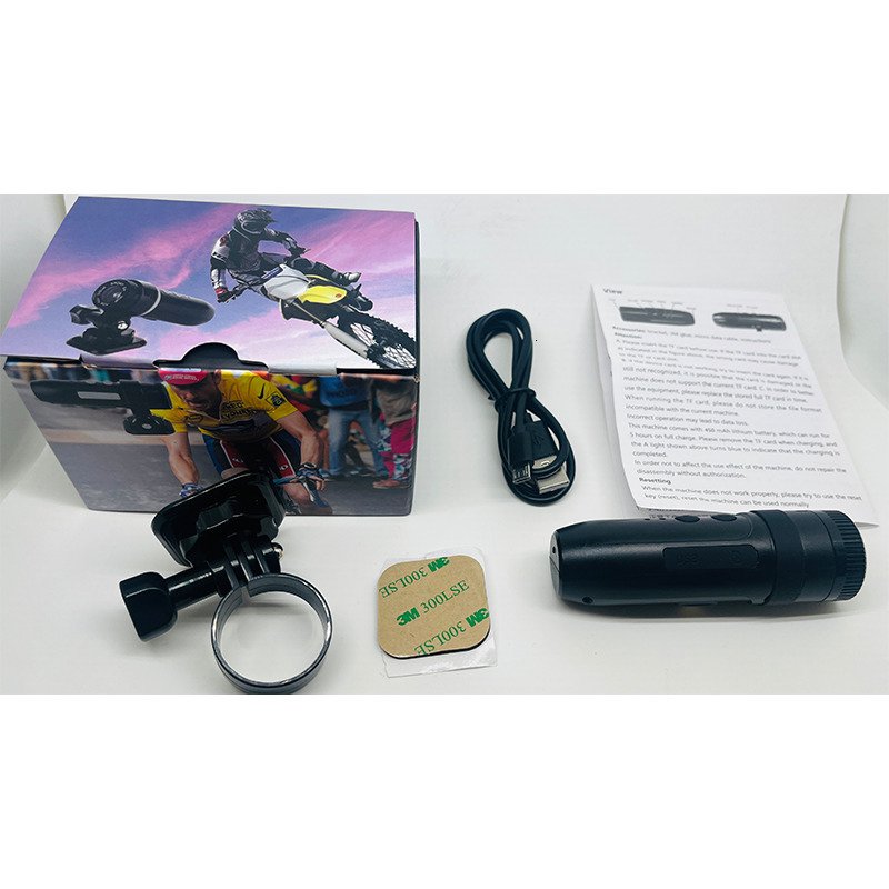 Weatherproof Cameras DV50 Action Camera HD 960P Bike Motorcycle Helmet Camcorder Outdoor Sport DV Video Waterproof Recorder Dash Cam for Car Bicycle 2