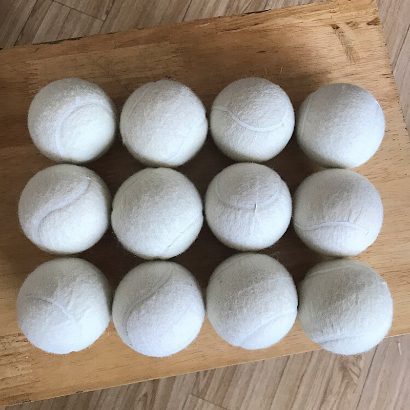 Tennis Balls White Wash Ball for Down Jackets Machine High Quality Grade Pack of 36 230731