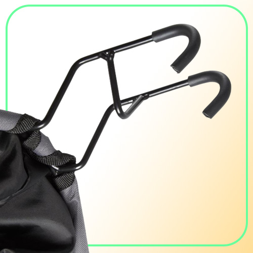 Folding Bike Basket Whole Storable Gray Convenient Storage Solution for Bicycles
