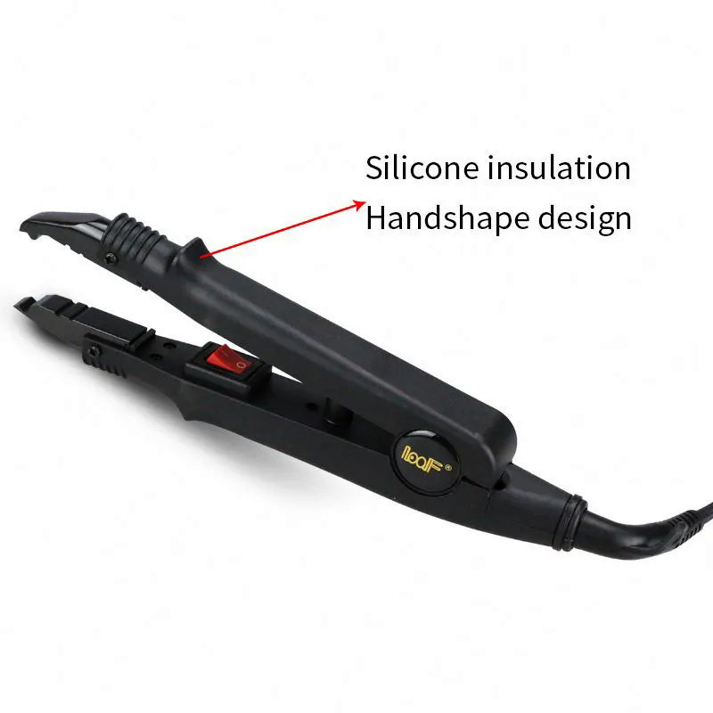 Connectors Loof Hair Extension Iron Professional Hair Styler Salon Model-Flash Keratin Bonding Tools Constant Temperature EUAUUSUK plug 230731
