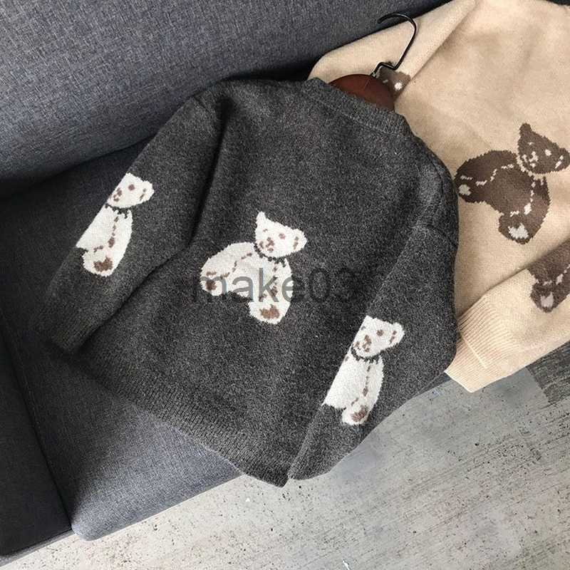 Cardigan Kids Boys Girls Cardigan Sweaters Cartoon Autumn Winter Baby Girl Solid Cotton Sweater Jacket Boy Children Knitted Sweaters Girl J230801