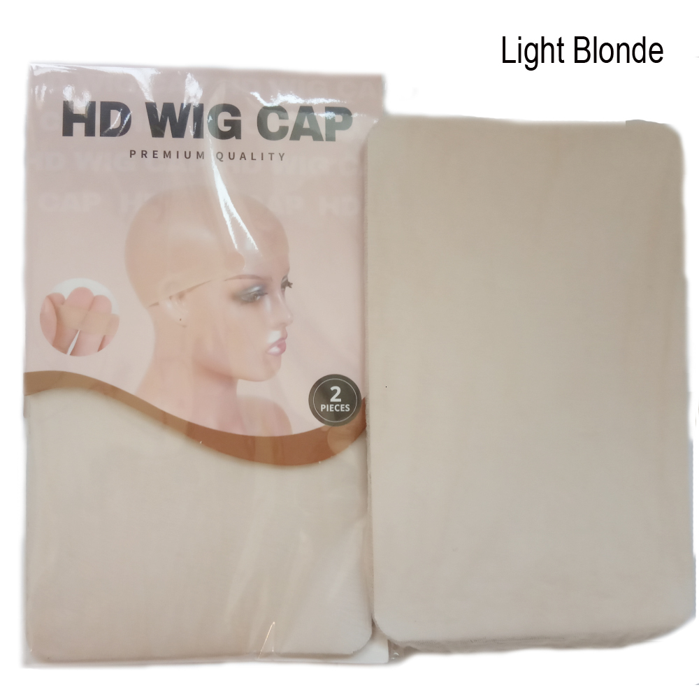 Luxury Wig Connectors Caps 10-100Pcs HD Thin Stocking Cap Deluxe Hair Net For Weave Nylon Stretch Mesh Hd Wigs H260130