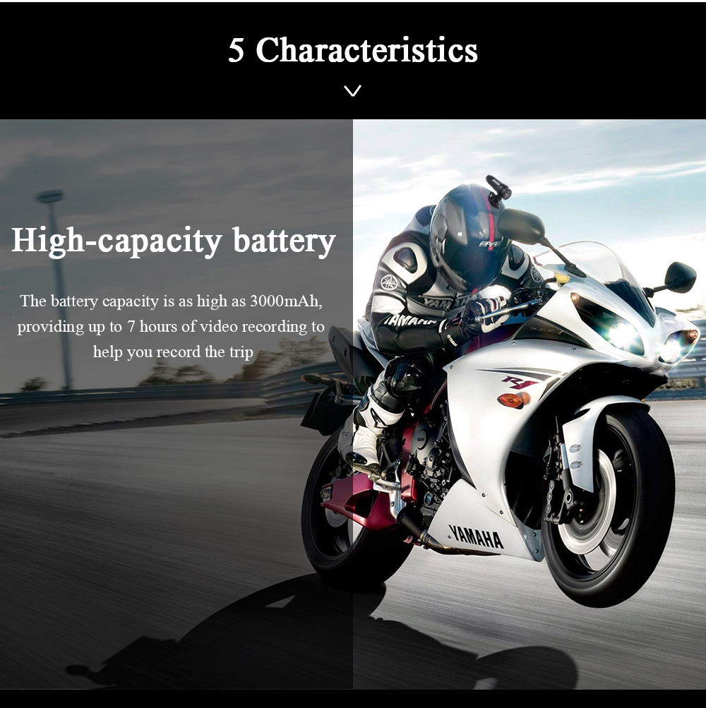 Weatherproof Cameras DV50 Action Camera HD 960P Bike Motorcycle Helmet Camcorder Outdoor Sport DV Video Waterproof Recorder Dash Cam for Car Bicycle 2