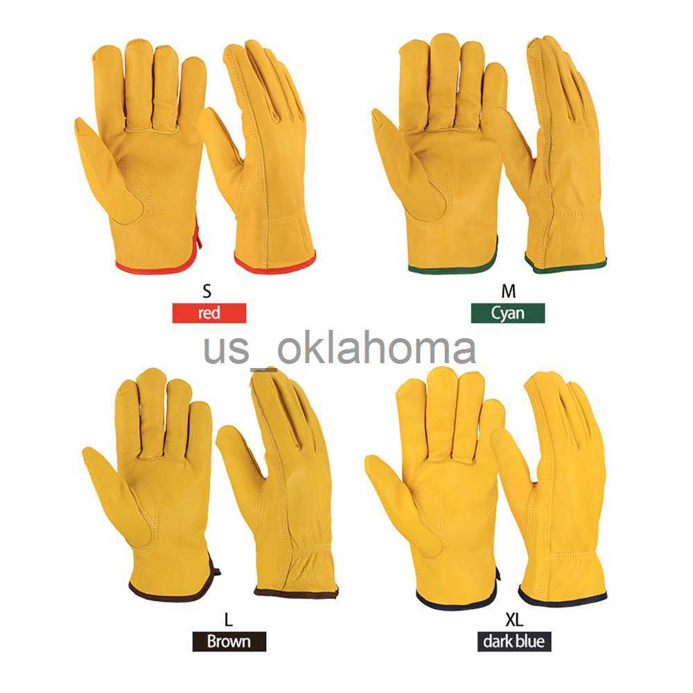 Ski Gloves OZERO Summer Leather Glove outdoor sport Camping Full Finger Breathable Nonslip motorcycle Bicycle Cycling guantes glove J230802