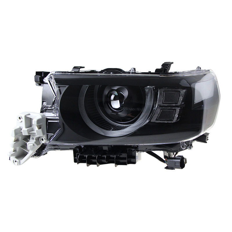 Car Headlight For Land Cruiser 2016-2021 Defender Style LED Lens Laser Headlights Daytime Running Lights