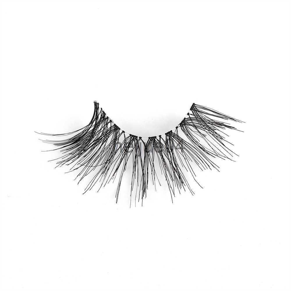 False Eyelashes 5 Pairs 3D Effect False Eyelashes Natural Long Wispy Full Strip Black Lashes Extension Handmade CrueltyFree Eye Makeup Tools x0802