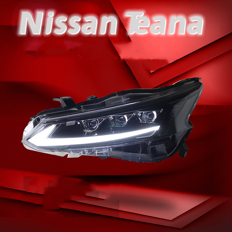 Full LED Front Headlights For Nissan Teana 20 19-20 23 Head Lights DRL Running Light Turn Signal Driving Lamp