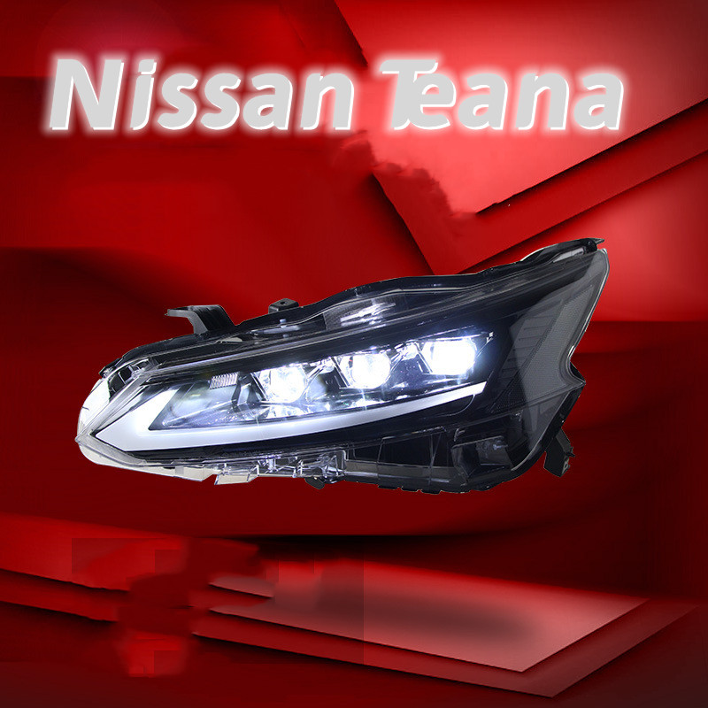 Full LED Front Headlights For Nissan Teana 20 19-20 23 Head Lights DRL Running Light Turn Signal Driving Lamp
