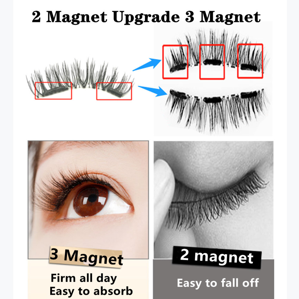 False Eyelashes Magnetic Lash Lift Lashes Makeup Kits Eyelash Clip Set Nature Kit 230801