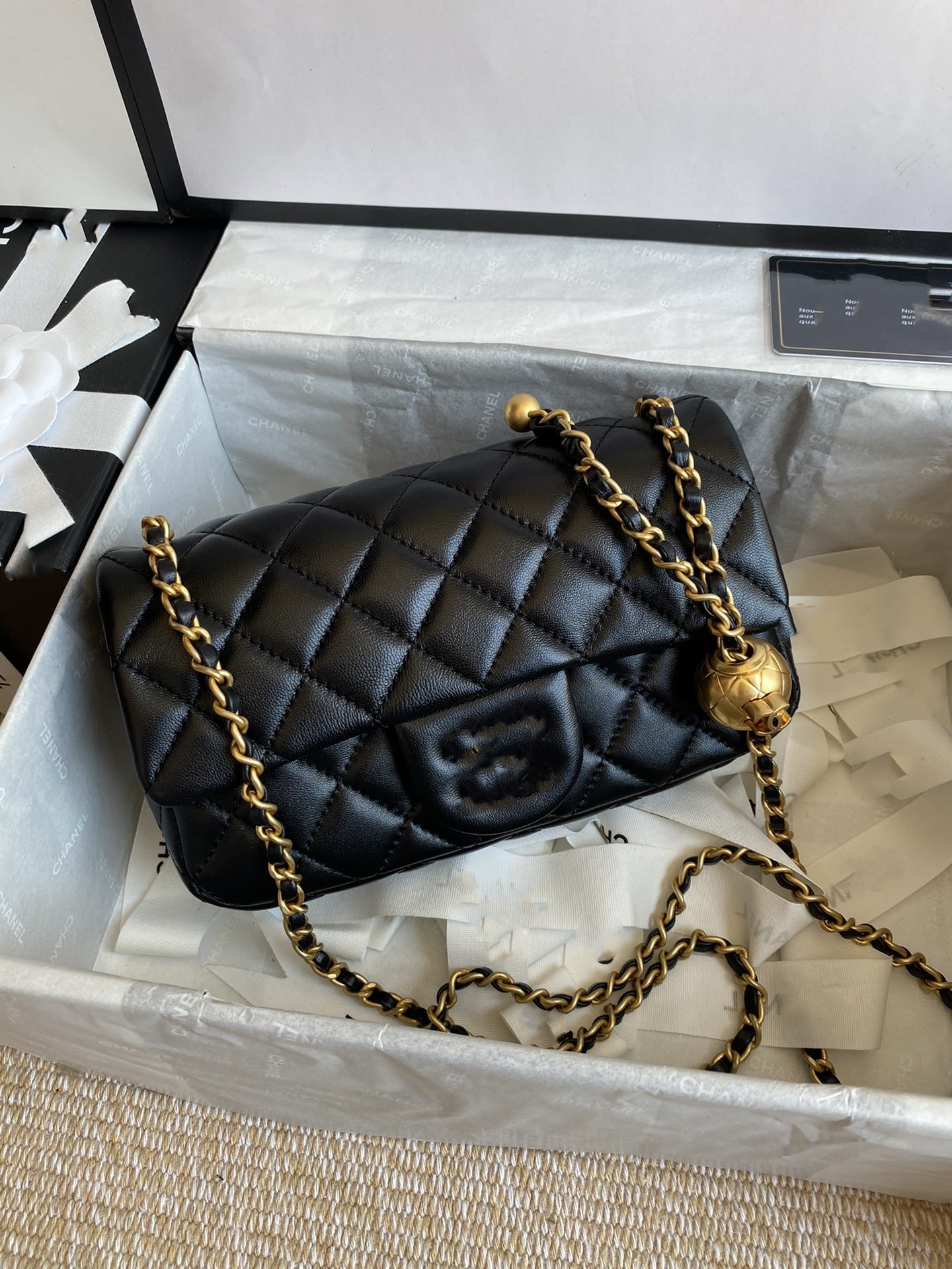 2023 Top quality BOY mouth cover bag woman fashion shoulder handbag leather crossbody Luxurious Designer chain bags clutch purse A67086 With box 8896