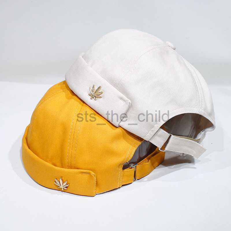 Beanie/Skull Caps Women Men Street Trendy Beanies Landlord Caps Brimless Beanie Melon Sailor Caps Fashion Cool Cap Men Y23