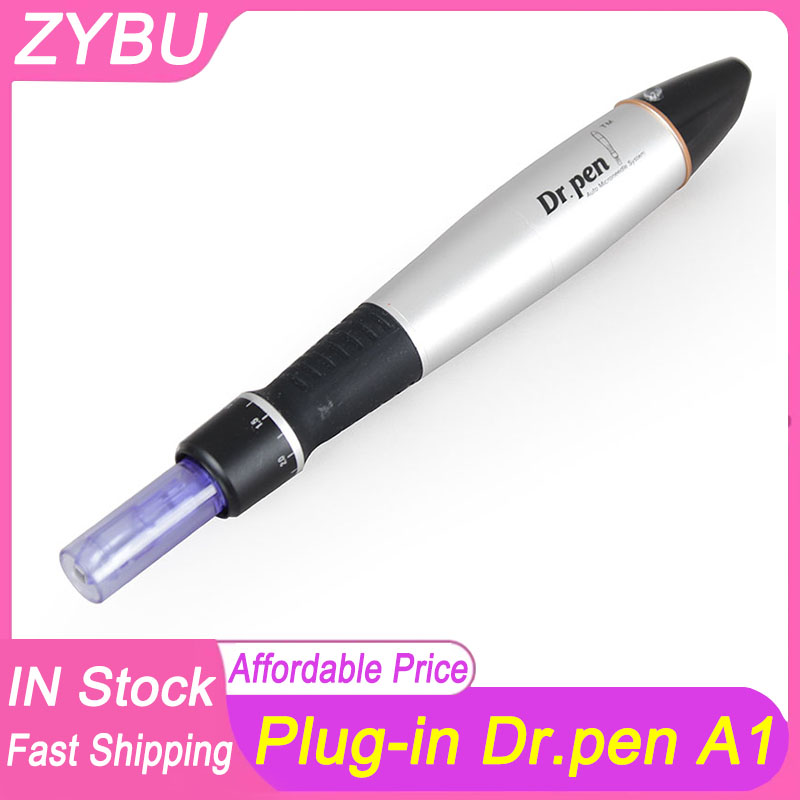 Original Dr Pen Ultima A1C Microneedling Pen 6 Speeds With 2 PCS Cartridges Replacement Skin Care Tightening MTS Tool Facial Meso Therapy Derme Pen