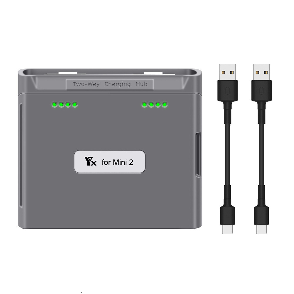 Camera bag accessories For DJI Mini 2 SE Drone Battery Charger Two Way Charging Hub USB for Accessories 230801