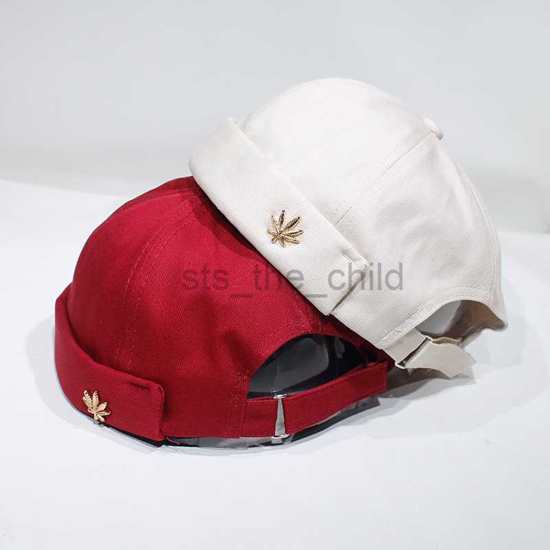 Beanie/Skull Caps Women Men Street Trendy Beanies Landlord Caps Brimless Beanie Melon Sailor Caps Fashion Cool Cap Men Y23