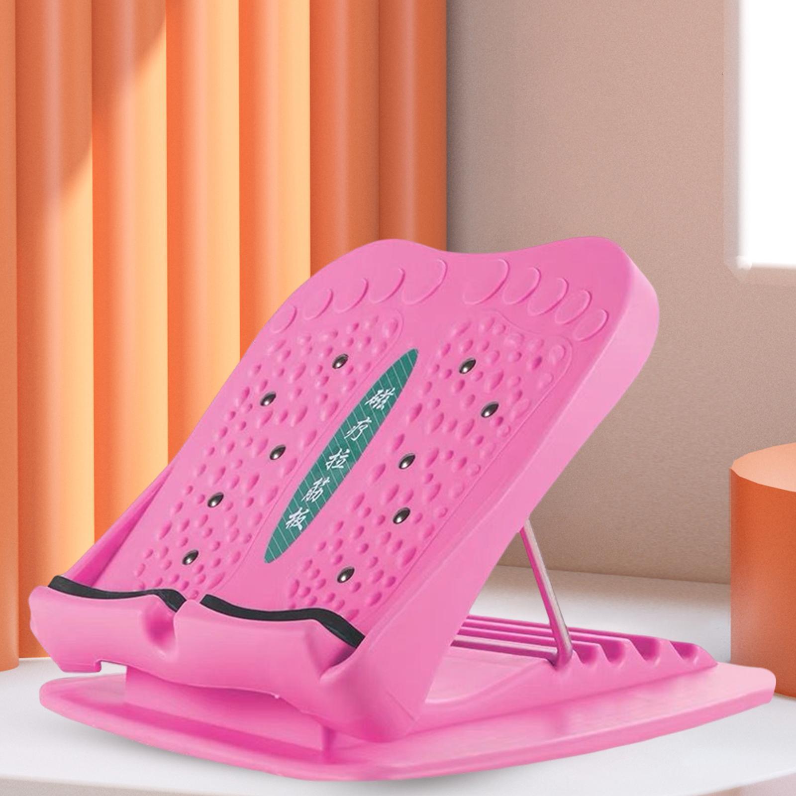 Core Abdominal Trainers Portable Calf Stretch Board Slant Foot Massage Instrument Adjustable Incline Boards Ankle Stretcher 5 Positions 230801