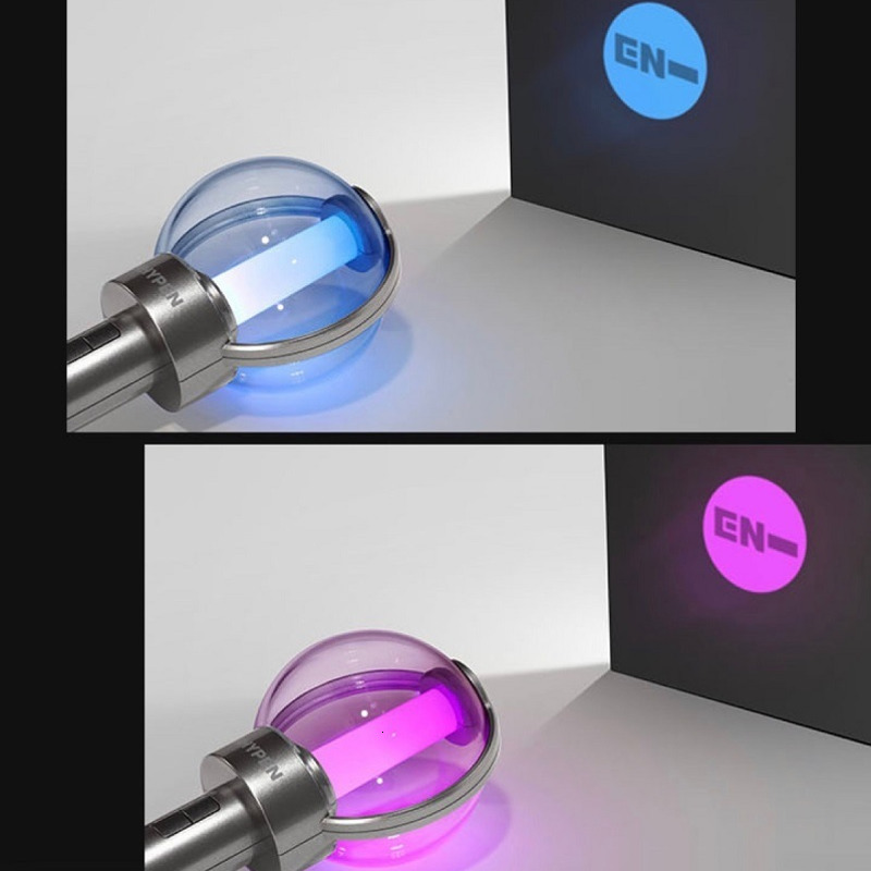 LED Light Sticks Kpop ENHYPEN Lightstick With Bluetooth Luminou LED Light Stick 7 Color Adjustable Concert Fluorescent Glow Fans Collection 230801