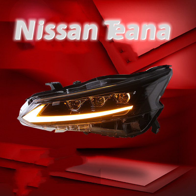 Full LED Front Headlights For Nissan Teana 20 19-20 23 Head Lights DRL Running Light Turn Signal Driving Lamp