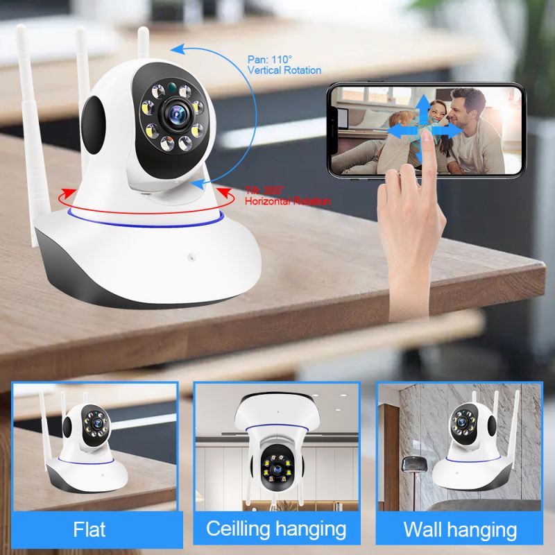5g wifi wireless cctv ip camera hd 3mp 5mp camera ptz security protector surveillance camera smart auto tracking baby monitor
