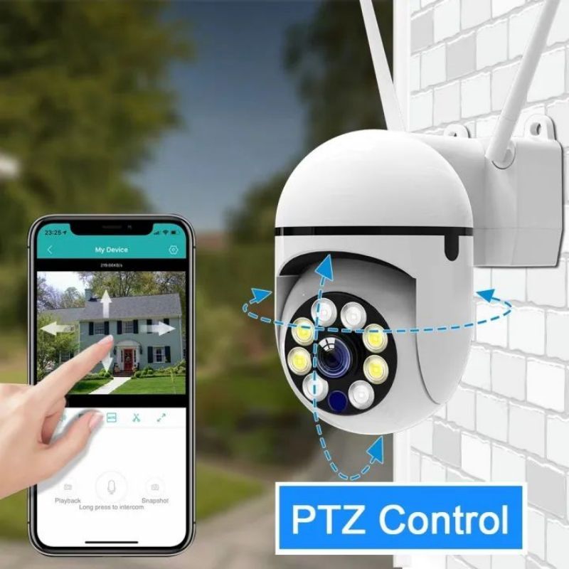 4pcs 5mp 5g wifi camera ptz surveillance cameras ir full color night vision security protection home motion cctv outdoor monitor