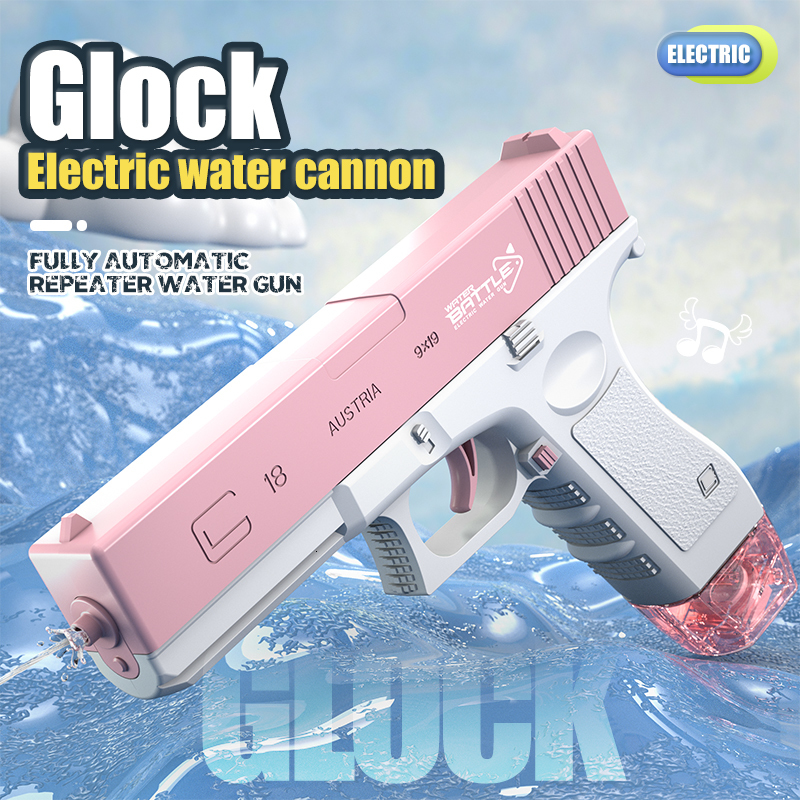 Kids Outdoor Fun Accessory - Rechargeable Automatic Squirting Electric Ages 8-12 Automatic Squirt Guns Boys Water Soaker Gun Toys for Kids Adults