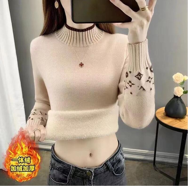 designer Women Sweater High Quality Plush Sweatshirt Brand Classic G Letters Cardigan Long Sleeve Top clothes
