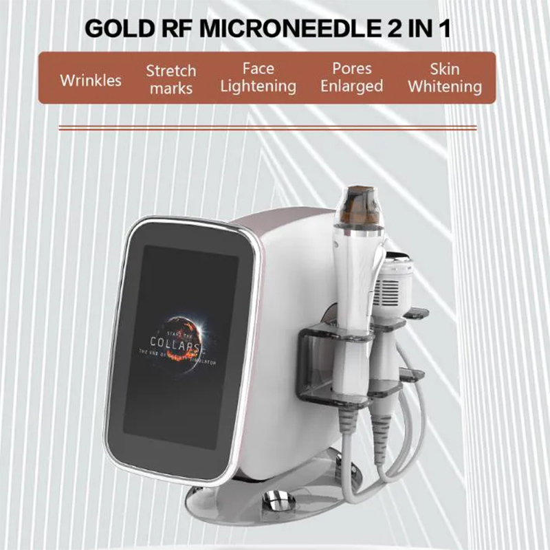 Professional Skin Tightening RF Microneedle Fractional Machine Vacuum RF Face Lifting Microneedling Machine For Salon Use
