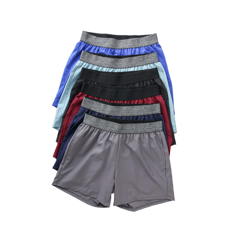 Men Mid Rise Shorts Quick Dry Sports Shorts Breathable Yoga Shorts Swift Fabric Joggers Running Short