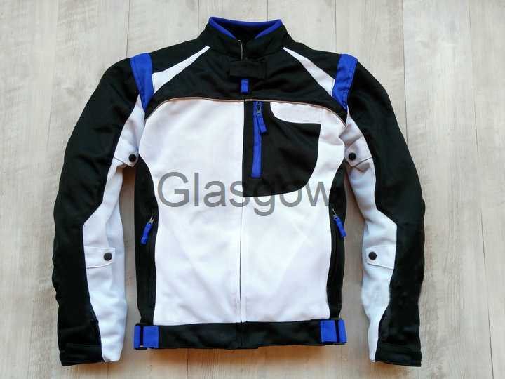 Apparel Motorbike Downhill Bike Riding Summer Mesh Jacket For Yamaha Motorcycle Street Moto White Jackets With Protector x0803 free shipping