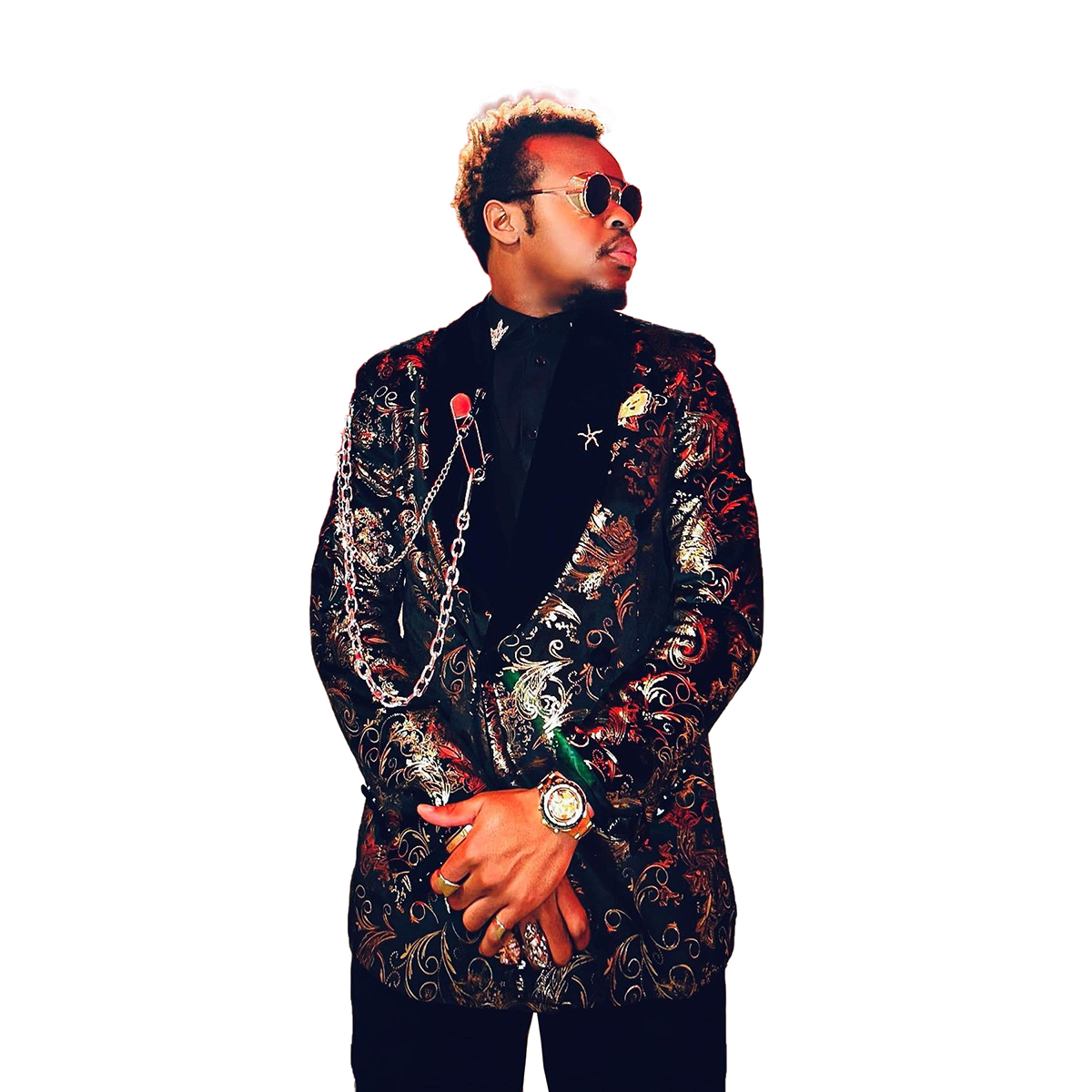 Luxury Men Wedding Tuxedos Floral Jacquard Groom Wear Suits 2 Pcs Exquisite Blazer With Pants Prom Evening Party Custom Made