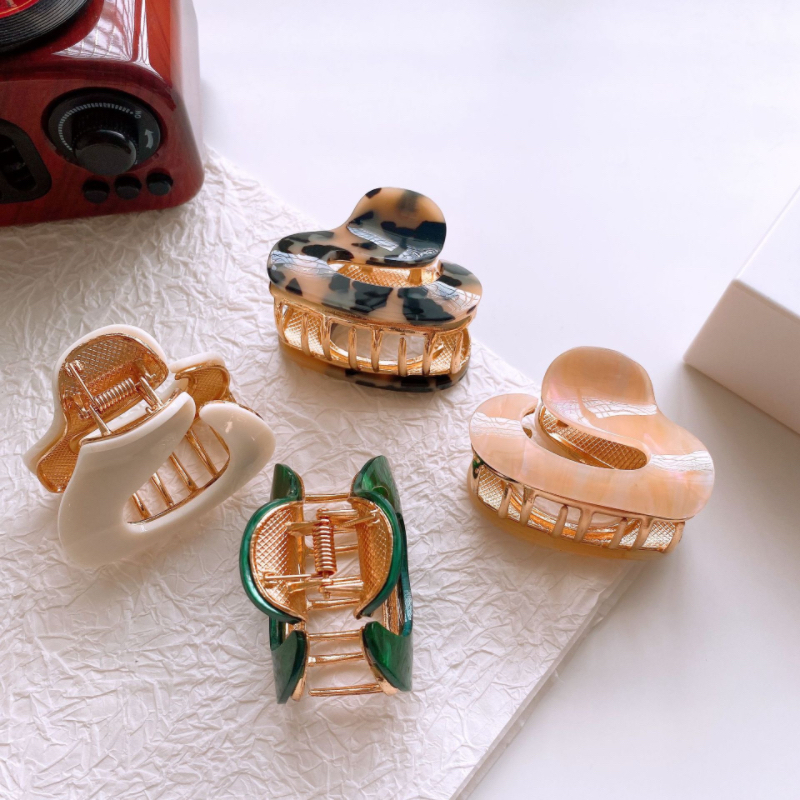 Fashion Hair Pins Metal Elegant Hair Grip Hair Makeup Pony Tail Hair Clips for Women Girls