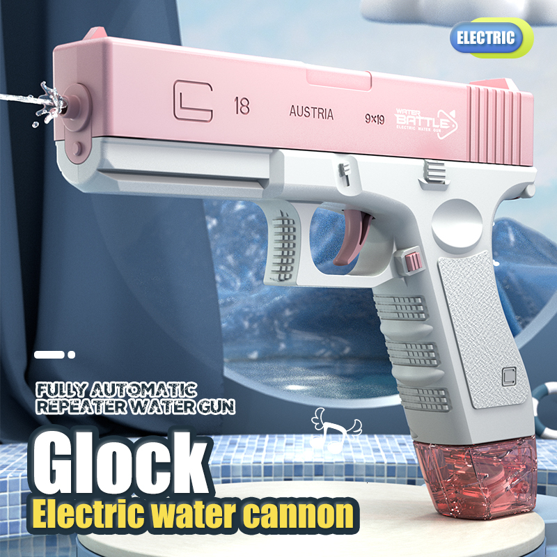 Kids Outdoor Fun Accessory - Rechargeable Automatic Squirting Electric Ages 8-12 Automatic Squirt Guns Boys Water Soaker Gun Toys for Kids Adults