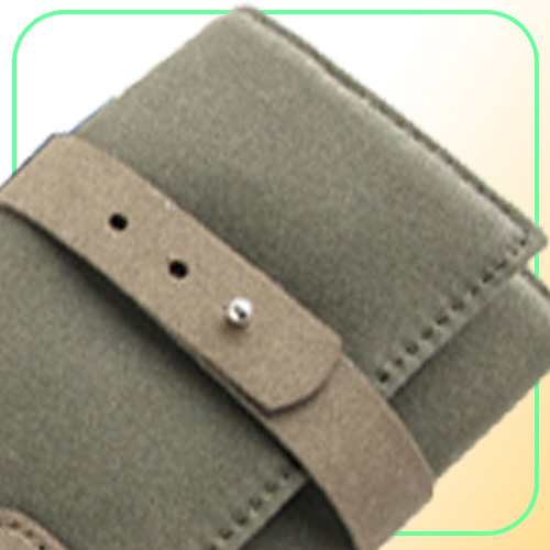 Canvas Nylon Oil Wax Watch Pouch Bag Tools Watch Case Holder Organizer Portable Watches Jewelry Display 007 Waterproof 22