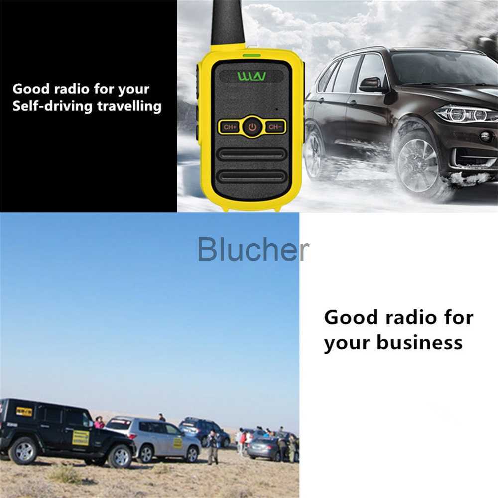 Talkie Walkie Mini Professional WalkieTalkie WLN KDC51 Portable Outdoor Two Way Radio Handheld Intercom UHF Transceiver Walkie Talkie x0802