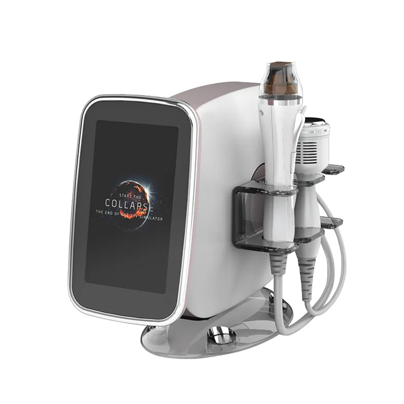 High Quality Skin Rejuvenation 2 IN 1 Gold Microneedle Wrinkle Removal Face Lifting Skin Whitening Skin Care Whitening Facial Massage Beauty Machine F