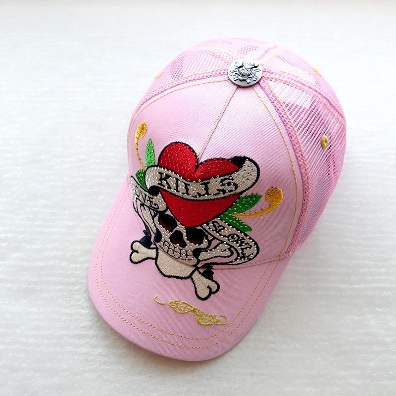 Ball Caps Baseball for men ED Tiger Head Fish Summer Breathable mesh Truck Hat Pink Sunvisor Cap Kpop Women 230803