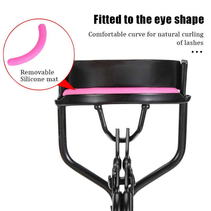Eyelash Curler Sdotter Natural Curling Eyelash Curling Eyelash Makeup Tool Silicone Pad with Spring Portable Curling Eyelash Makeup 230803