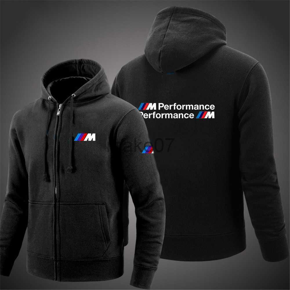 Men's Hoodies Sweatshirts Motorcycle for BMW Printing Fashion 2023 New Man's Jacket Zipper Solid Cotton Hoodies Harajuku Hip Hop Casual Sweatshirts Coat J230803