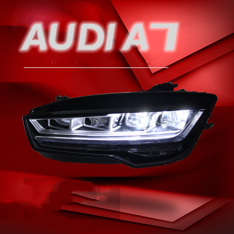 Headlights Assembly For AUDI A7 20 11-20 18 Retrofitting New Matrix LED Daytime Light Lens Dynamic Signal Light