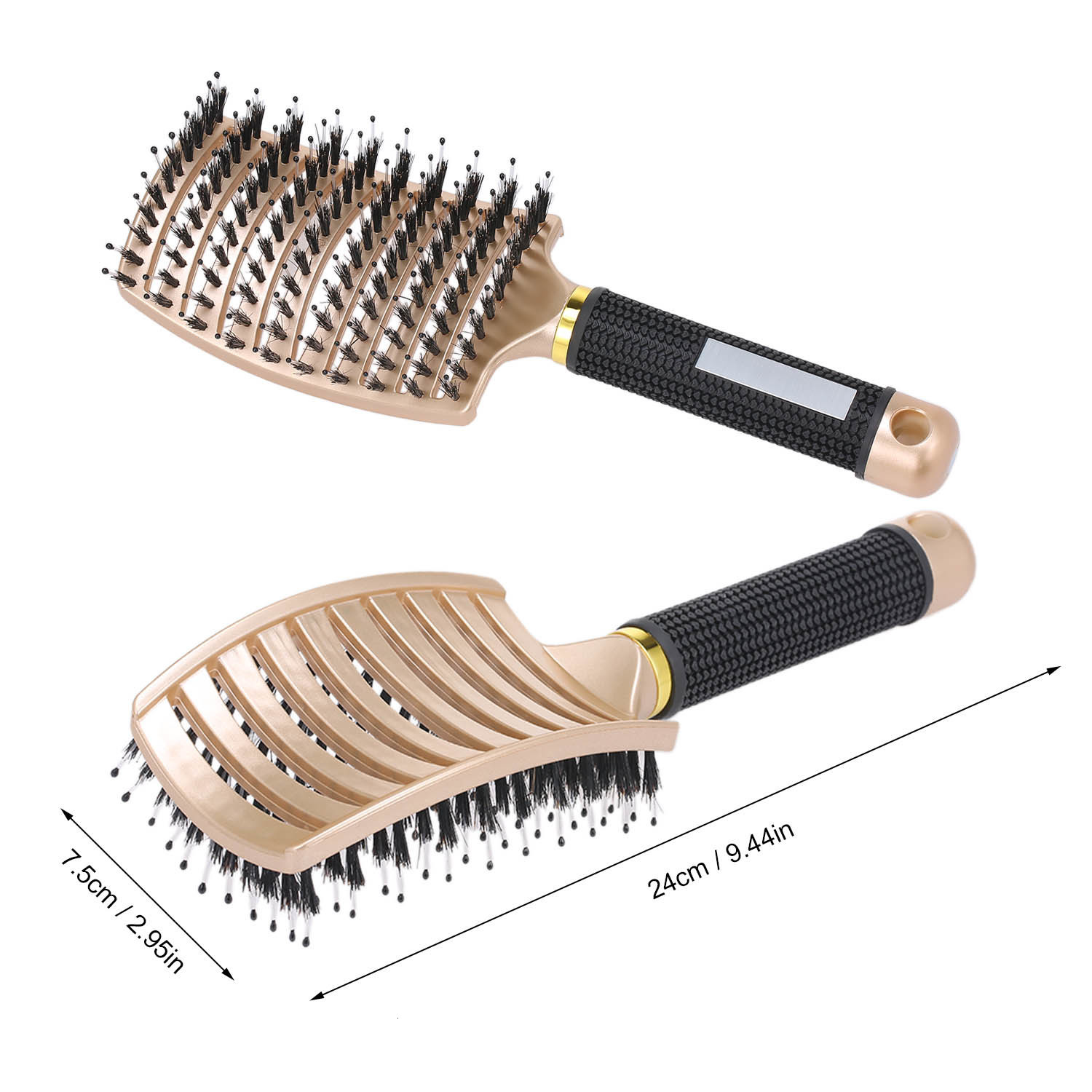 Hair Brushes Brush brush curly comb ventilated brush exfoliate thick hair massage blow dry brush brush 230803