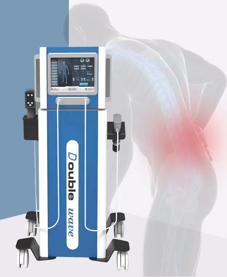 Professional magnetic system pneumatic system shockwave machine for clinic use