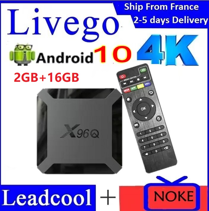 Code d'abonnement de 12 mois with Android multimedia player x96q 2 GB+16 GB Quad core decoder
