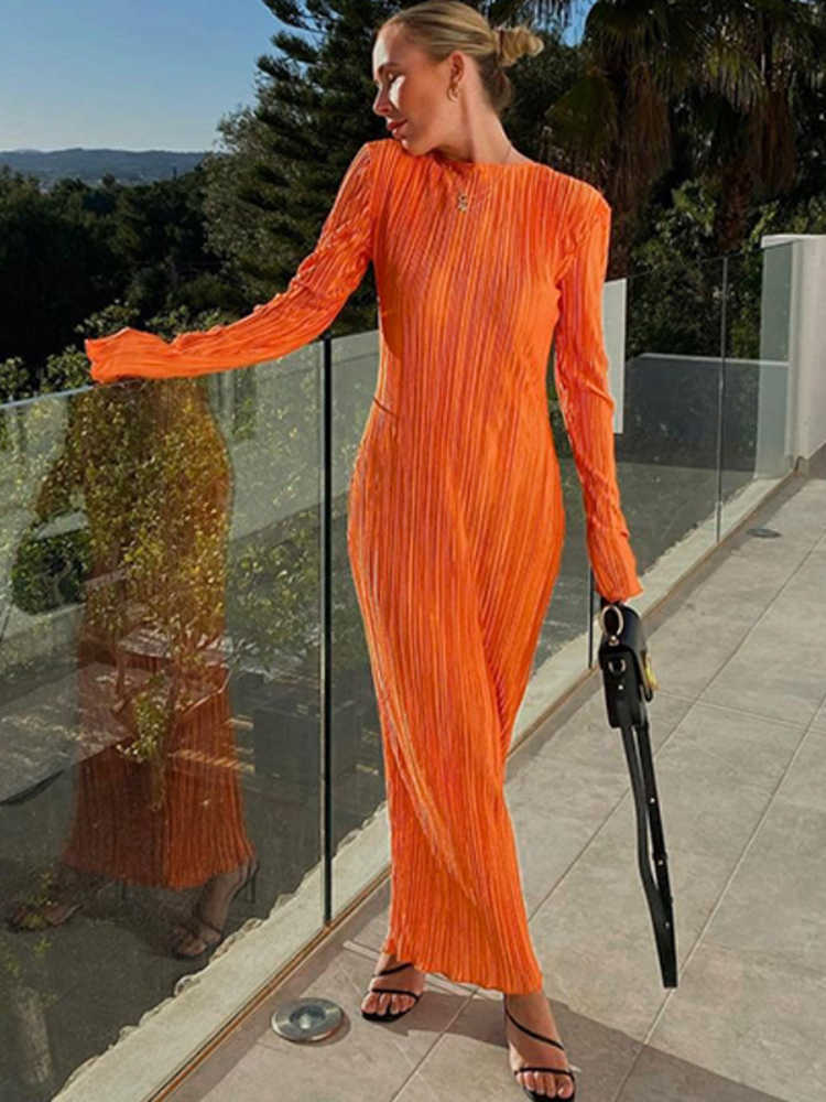 Elegant Womens Tight Dress Summer Flare Sleeve Long Dress Black Red Orange Holiday Tank Top
