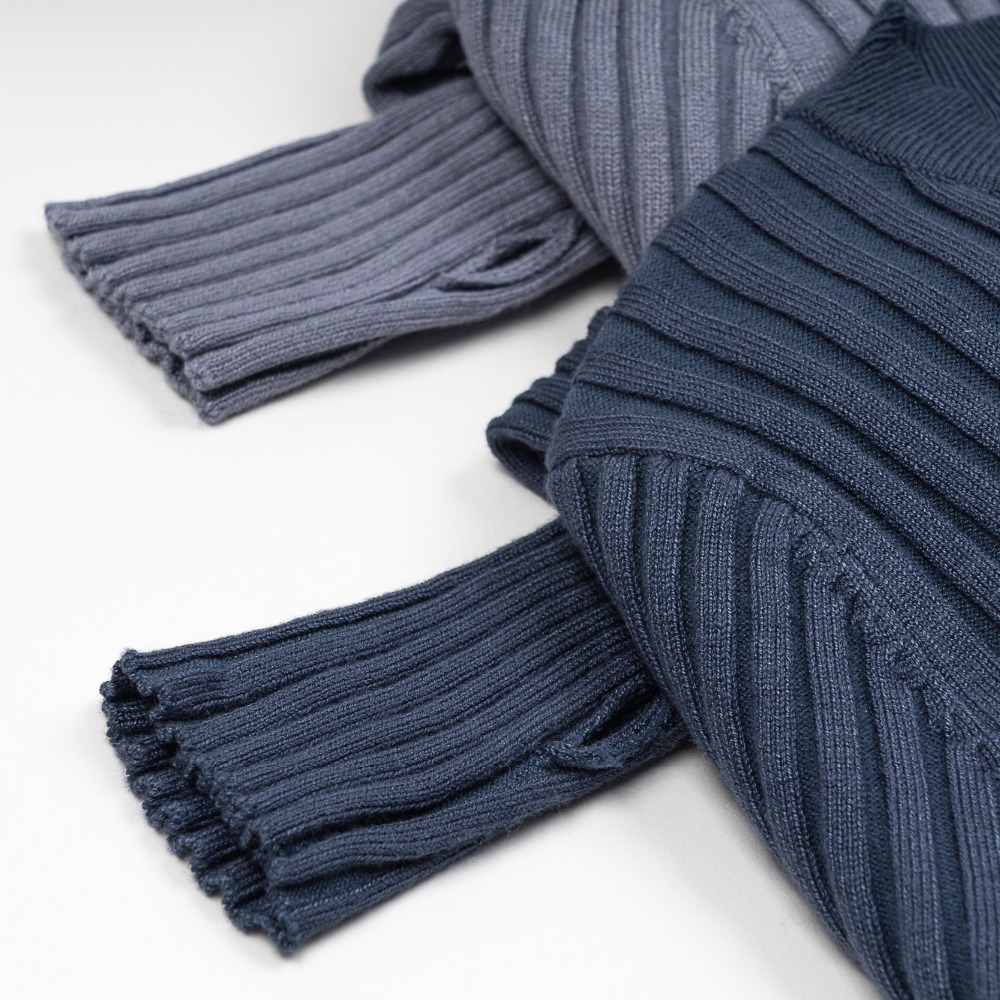 Women's Sweaters Women Sweater Pullover Basic Crew Neck Ribbed Tops Solid Knitted Jumper With Thumb Hole 230803