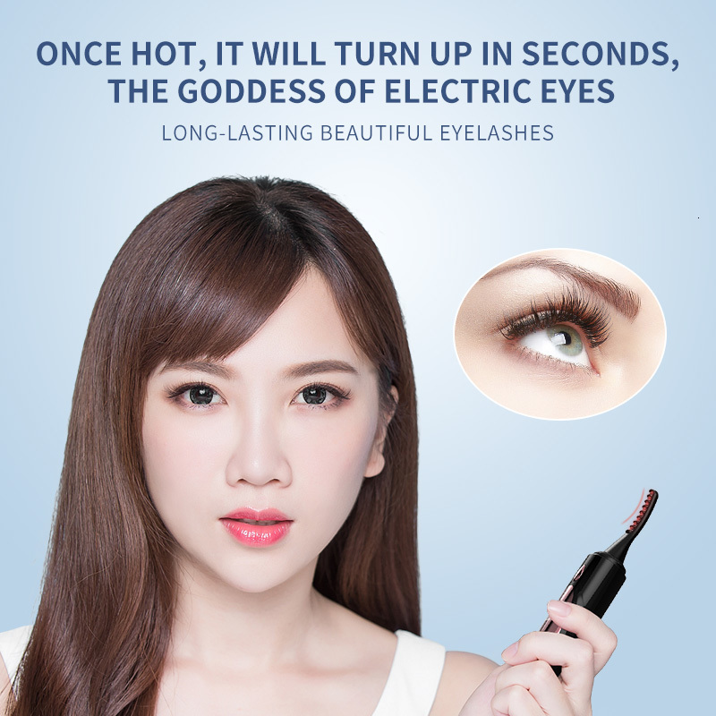 Eyelash Curler Home>Product Center>Heated eyelash curler> heated makeup eyelash curler brush and C-type direct charging to create naturally c
